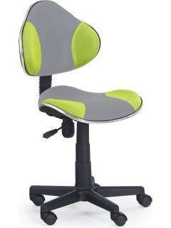 Chaise de bureau gris et...