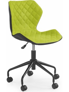 Chaise de bureau vert et...