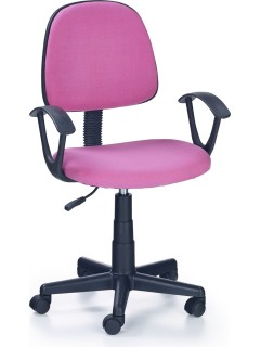 Chaise de bureau rose H84...