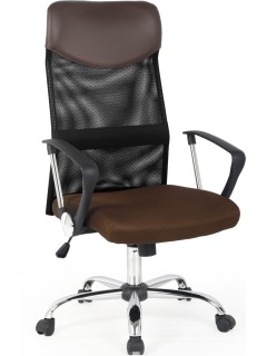 Chaise de bureau marron...