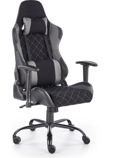 Chaise de bureau gris et...