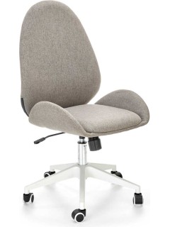 Chaise de bureau gris et...