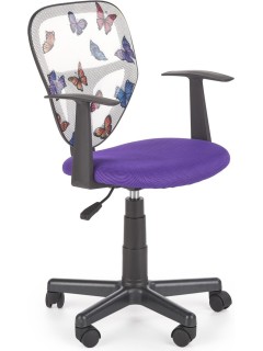Chaise de bureau violet H80...