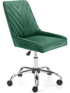 Chaise de bureau vert H81...