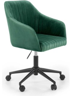 Chaise de bureau vert H79...