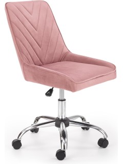Chaise de bureau rose H81...