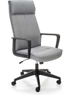 Chaise de bureau gris et...