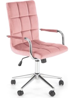 Chaise de bureau rose H93...