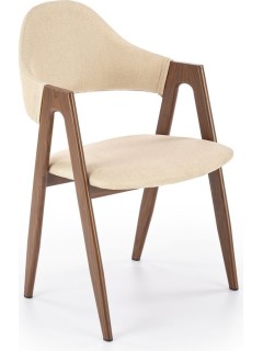 Chaise design en tissu...