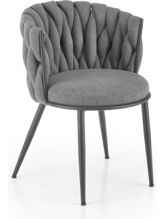 Chaise dossier demi lune...