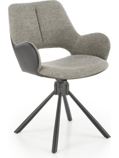 Chaise pivotante bicolore...