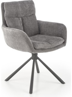 Chaise tissu gris...