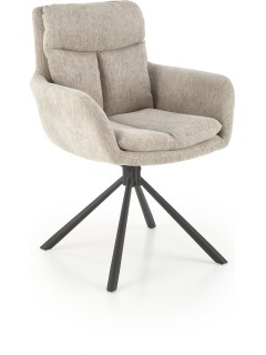 Chaise tissu beige...