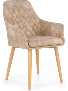 Chaise design en eco-cuir...