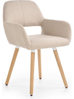 Chaise design en tissu...