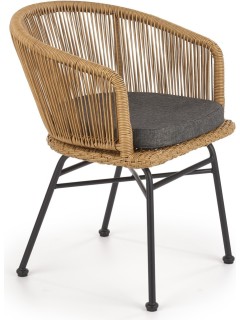 Chaise classique marron...