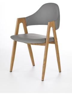 Chaise design en eco-cuir...