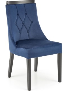 Chaise dossier haut en bois...