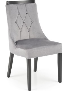 Chaise dossier haut en bois...