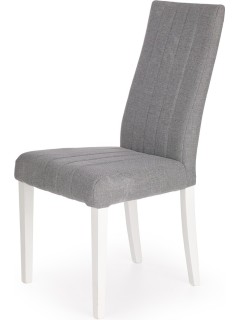 Chaise design tissu gris...