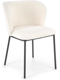 Chaise dossier demi lune...