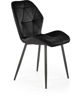 Chaise design tissu et...