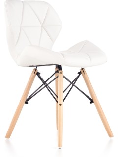 Chaise scandinave éco-cuir...