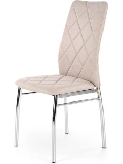 Chaise pieds clair et tissu...