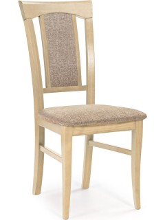 Chaise classique tissu gris...