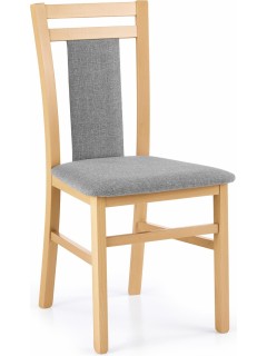Chaise classique tissu gris...
