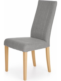 Chaise classique tissu gris...