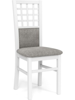 Chaise classique tissu gris...