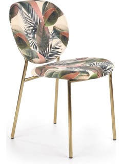 Chaise vintage tissu...