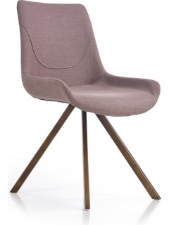 Chaise design eco-cuir gris...