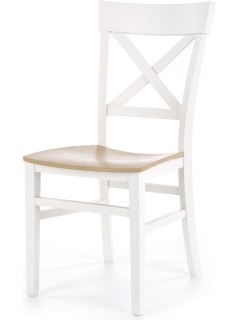 Chaise bois beige et mdf...