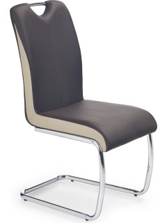Chaise design en eco-cuir...