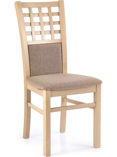 Chaise classique tissu gris...