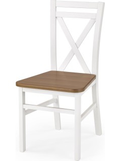 Chaise bois marron et mdf...