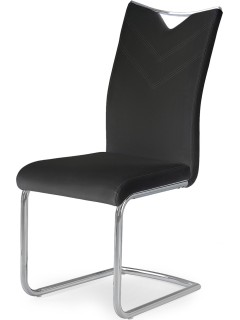 Chaise design en éco-cuir...