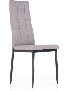 Chaise classique tissu gris...