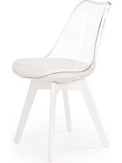 Chaise design en eco-cuir...