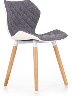 Chaise design en tissu...