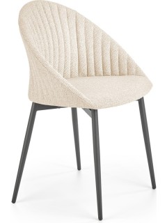 Chaise design en tissu...