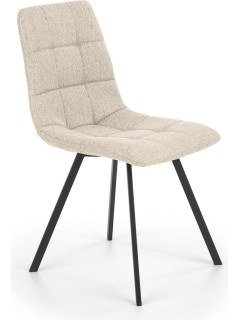 Chaise design en tissu...