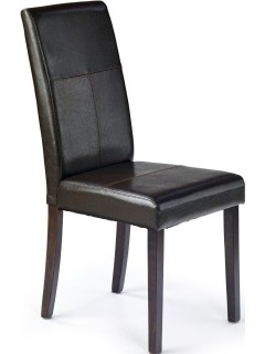 Chaise design rembourrée...