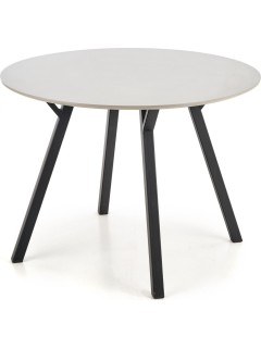 Table ronde design gris et...
