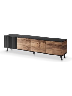 Meuble TV design bois et...