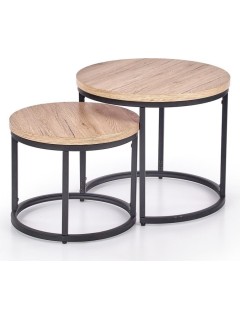 Tables gigognes rondes bois...